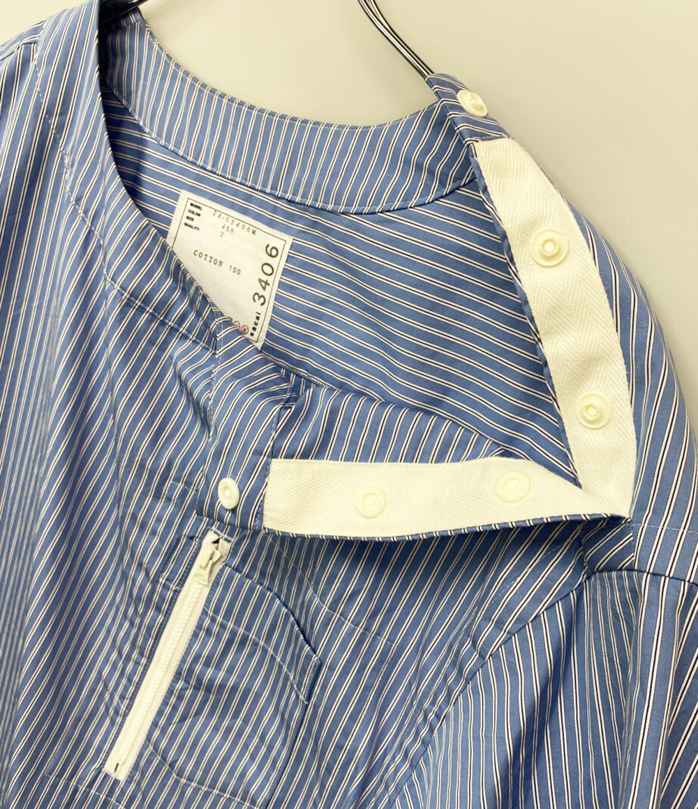 sacai 半袖シャツ COTTON PULLOVER SHIRT メンズ SIZE 2 サカイ