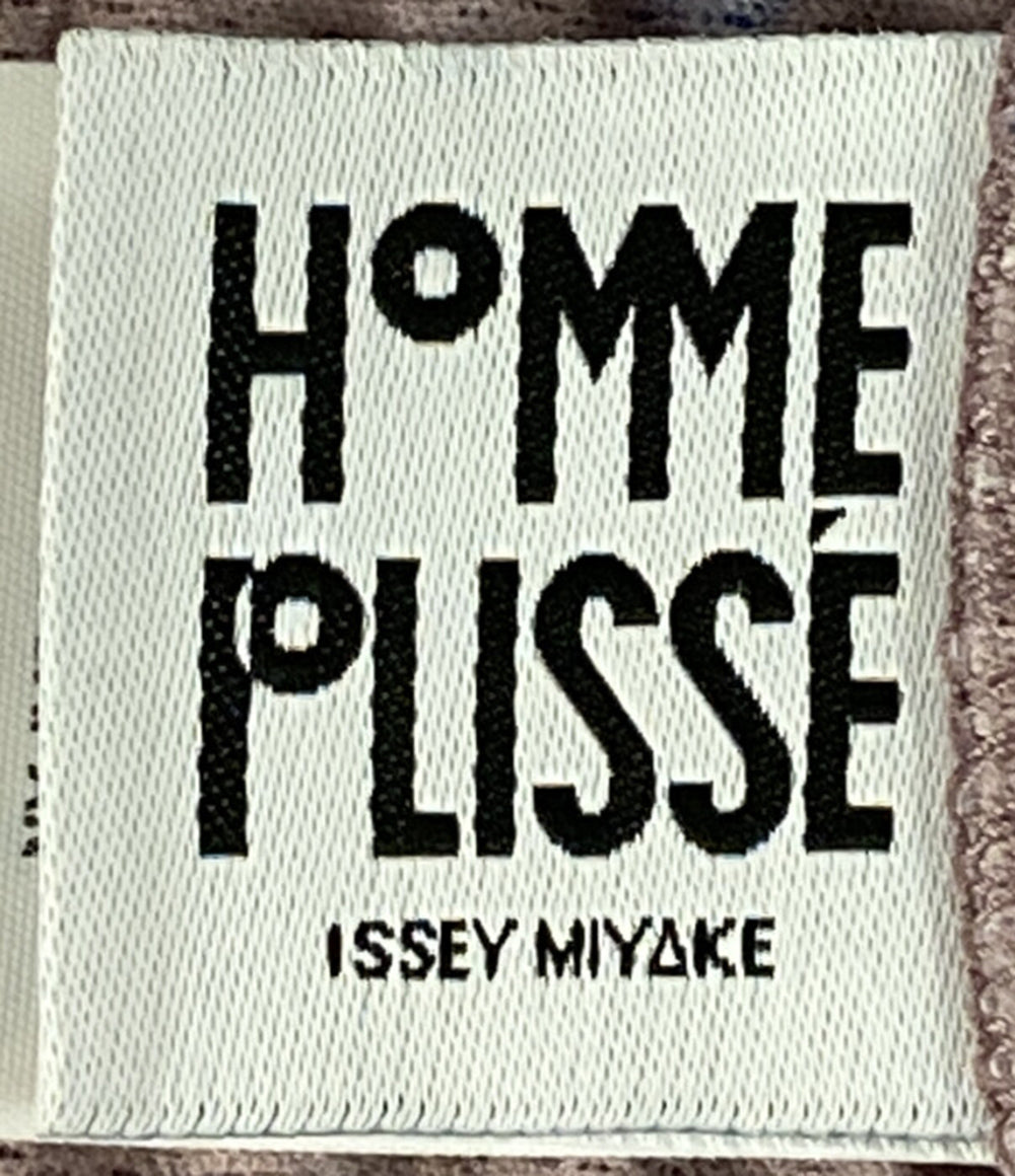 HOMME PLISSE ISSEY MIYAKE 半袖シャツ WIND SPEED プリーツシャツ 総柄 メンズ SIZE 2 オム プリッセ イッセイミヤケ