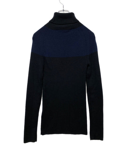 LIMI feu 24AW バイカラーリブニット レディース SIZE - リミフゥ