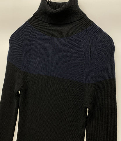 LIMI feu 24AW バイカラーリブニット レディース SIZE - リミフゥ