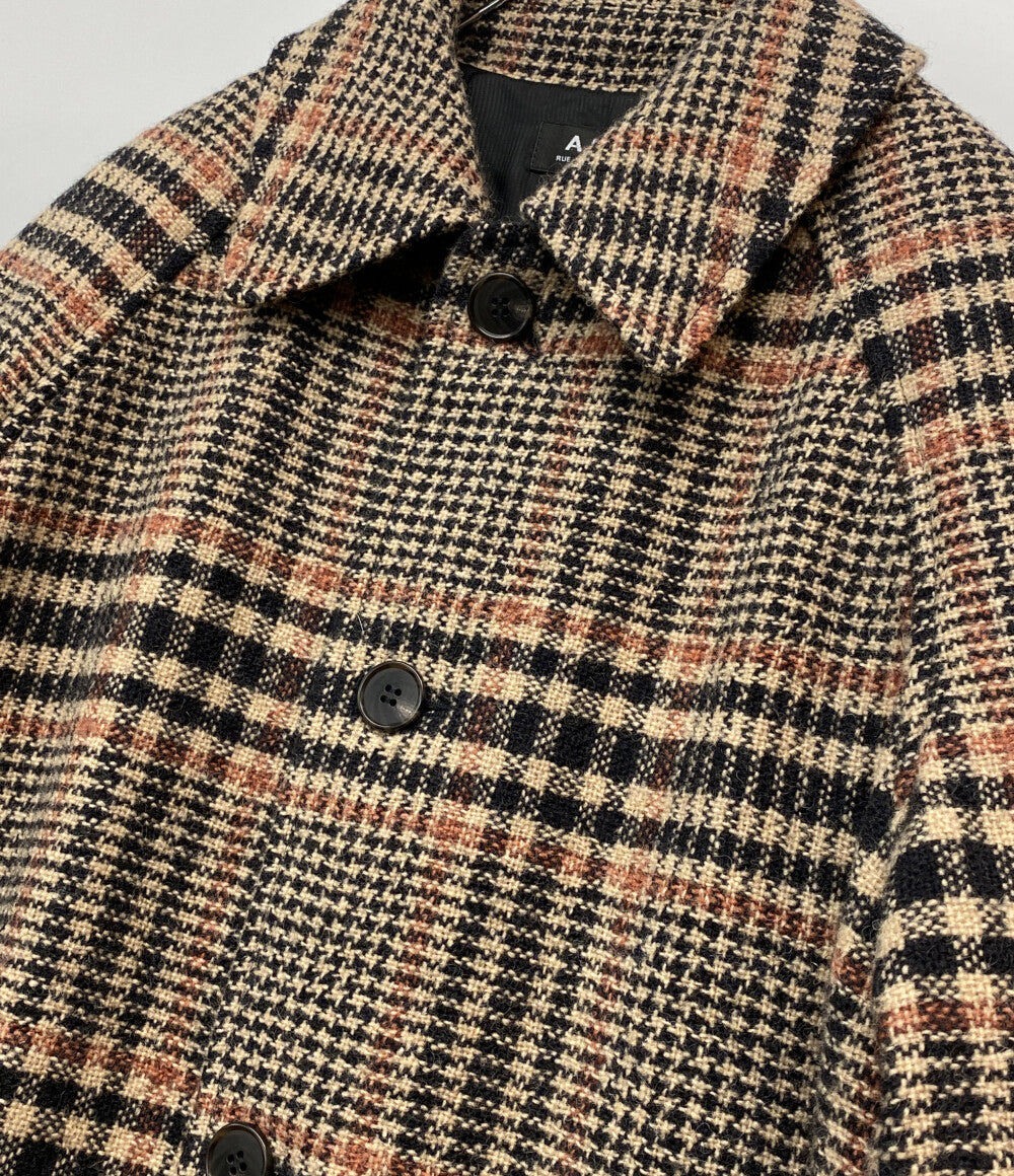 美品 A.P.C. ステンカラーコート ウール Manteau Etienne 1110221 メンズ SIZE M アーペーセー