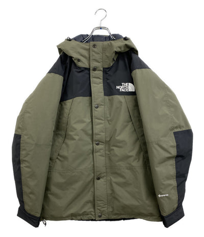 THE NORTH FACE マウンテンダウンジャケット カーキ ND92454 メンズ SIZE XL ザ・ノース・フェイス