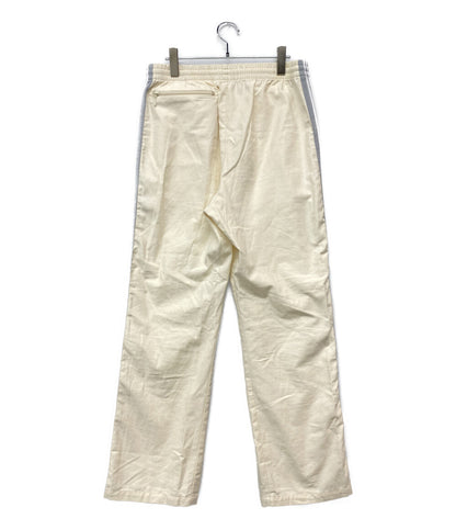 NEEDLES トラックパンツ nano universe別注 Back Sateen アイボリー NS1667 メンズ SIZE M ニードルズ