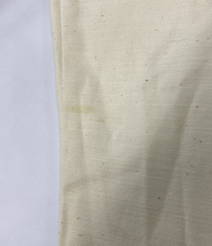 NEEDLES トラックパンツ nano universe別注 Back Sateen アイボリー NS1667 メンズ SIZE M ニードルズ