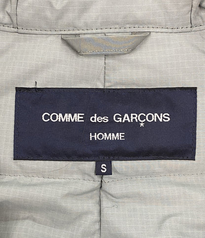 COMME des GARCONS HOMME フーデッド ダウンコート 21AW グレー HH-C010 メンズ SIZE S コムデギャルソンオム