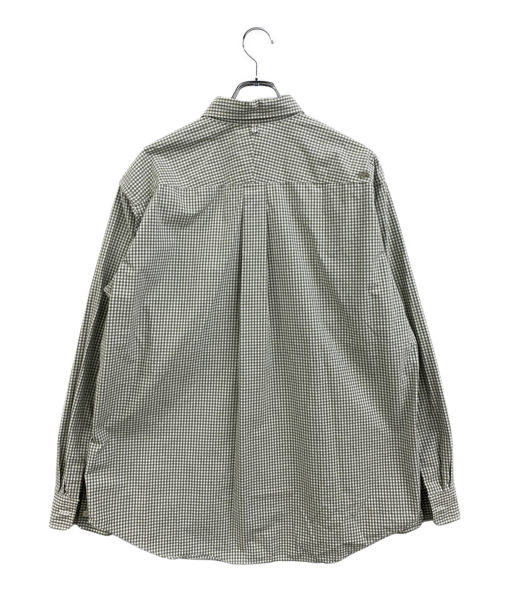 THE NORTH FACE PURPLE LABEL 長袖シャツ Regular Collar Gingham Field Shirt メンズ SIZE L ザノースフェイスパープルレーベル