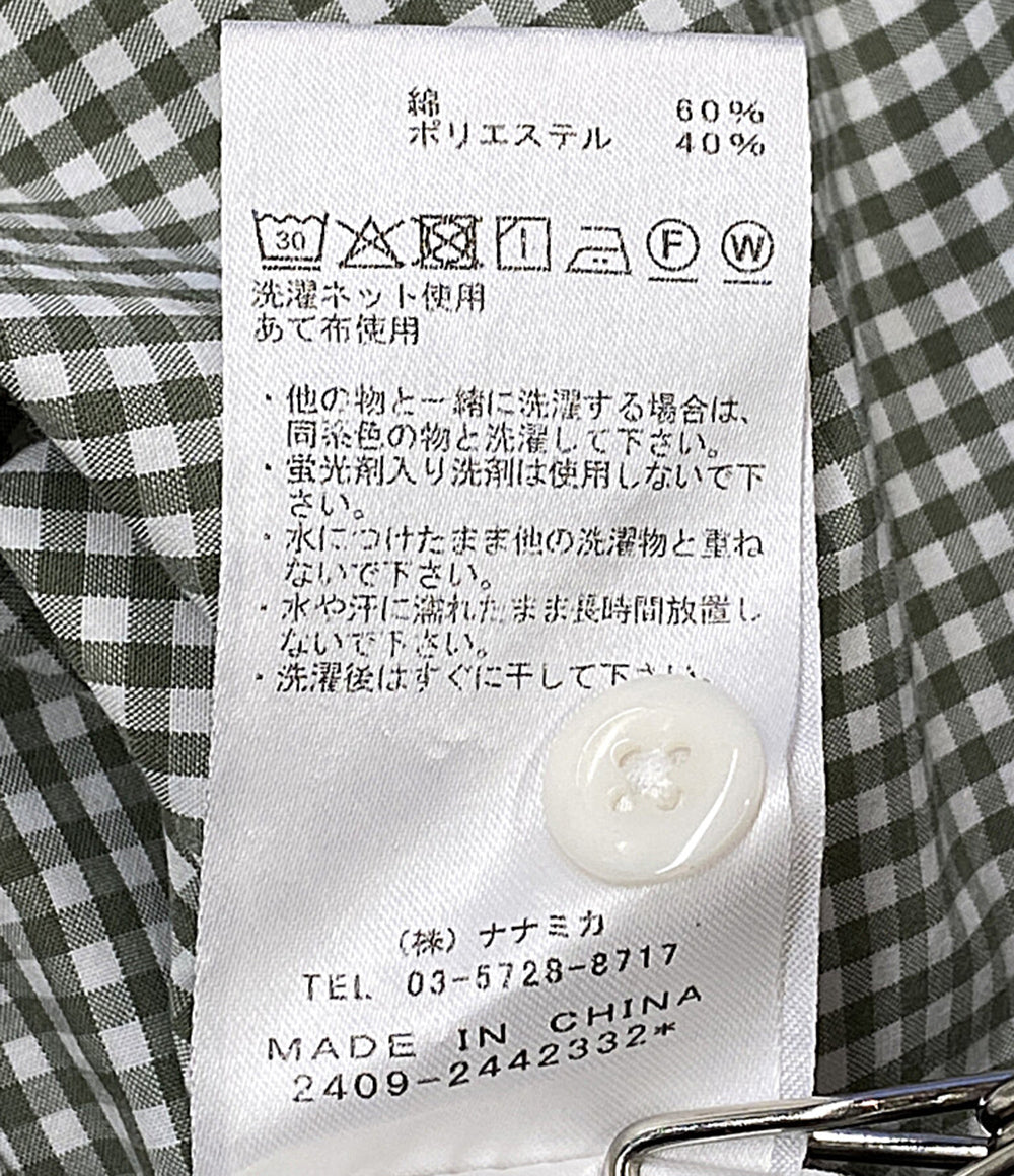 THE NORTH FACE PURPLE LABEL 長袖シャツ Regular Collar Gingham Field Shirt メンズ SIZE L ザノースフェイスパープルレーベル