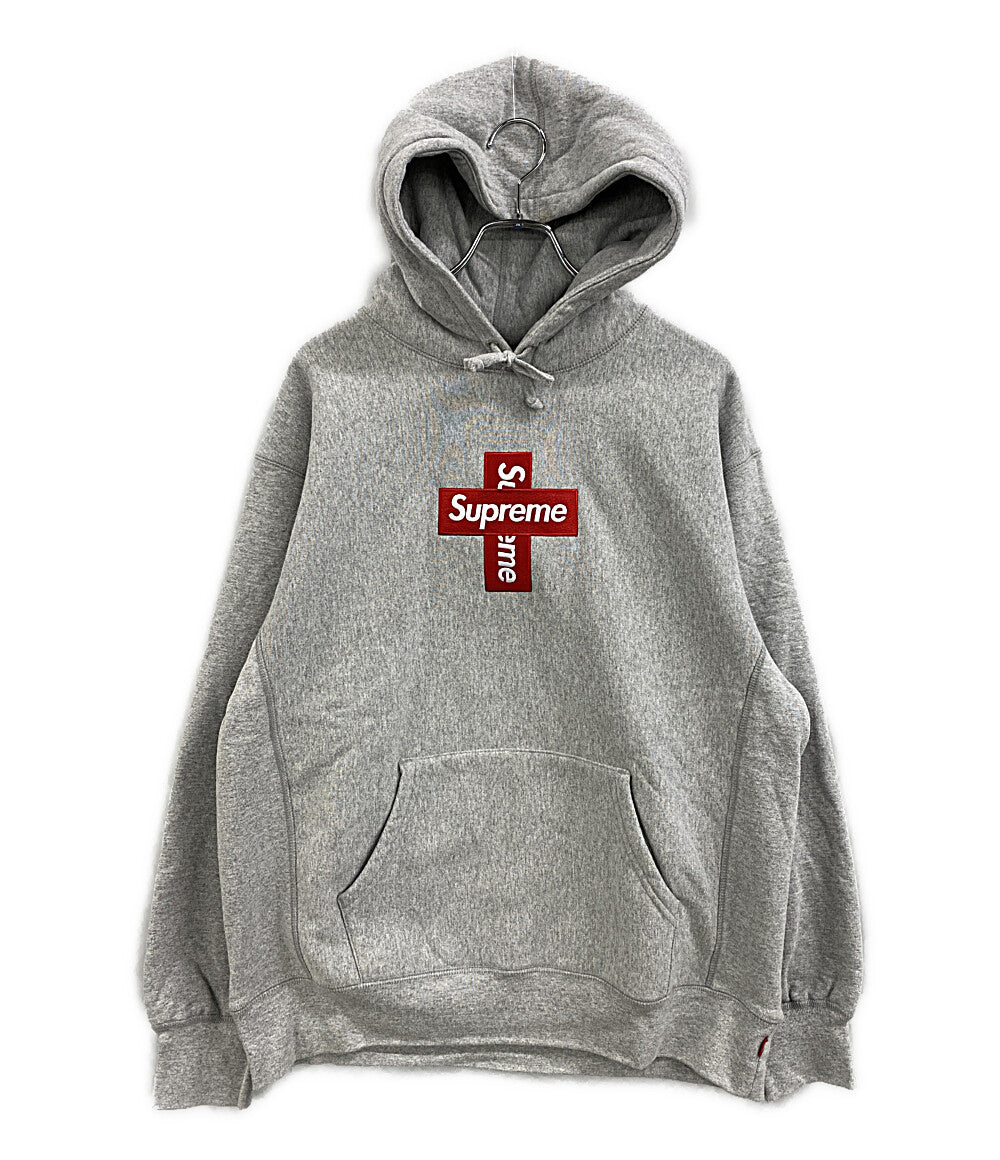 Supreme パーカー Cross Box Logo Hooded Sweatshirt 20AW メンズ SIZE L シュプリーム