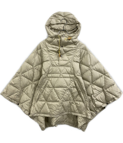 THE NORTH FACE PURPLE LABEL ダウンポンチョ Field Down Poncho ベージュ メンズ SIZE M ザノースフェイスパープルレーベル