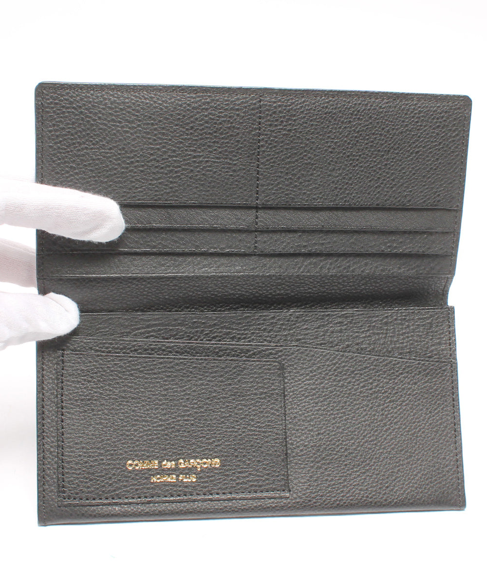 COMME des GARCONS　HOMME PLUS 長財布 ロングウォレット ブラック レザー Black Leather Long Wallet メンズ コムデギャルソンオムプリュス