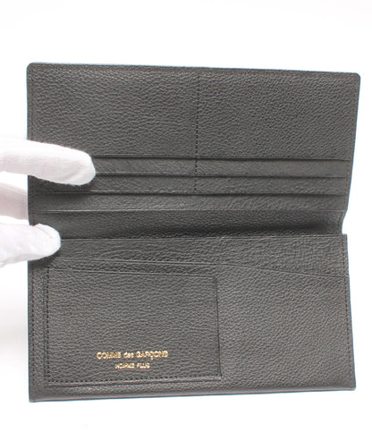 COMME des GARCONS　HOMME PLUS 長財布 ロングウォレット ブラック レザー Black Leather Long Wallet メンズ コムデギャルソンオムプリュス