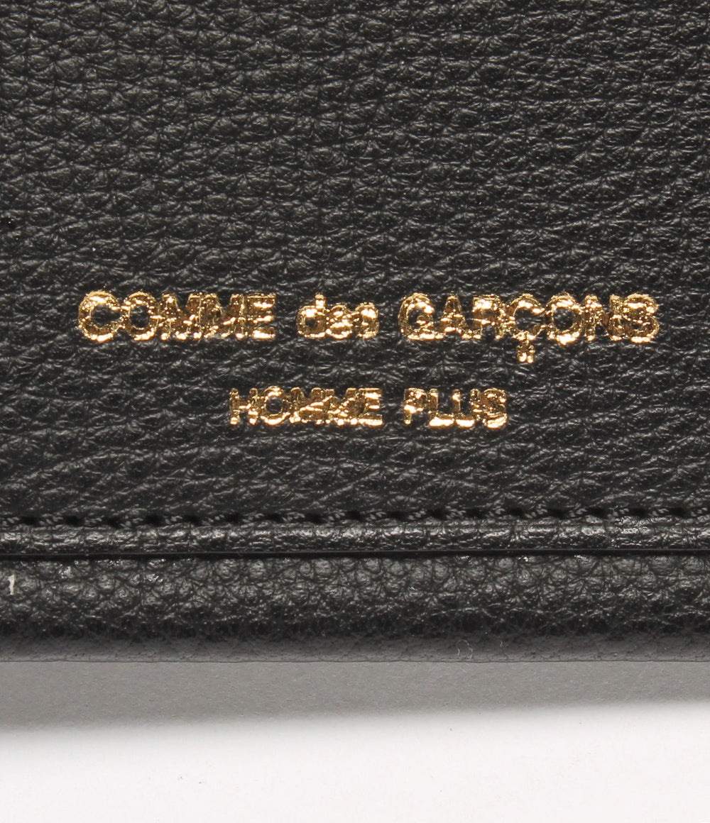 COMME des GARCONS　HOMME PLUS 長財布 ロングウォレット ブラック レザー Black Leather Long Wallet メンズ コムデギャルソンオムプリュス