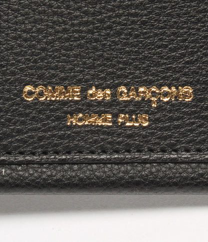 COMME des GARCONS　HOMME PLUS 長財布 ロングウォレット ブラック レザー Black Leather Long Wallet メンズ コムデギャルソンオムプリュス