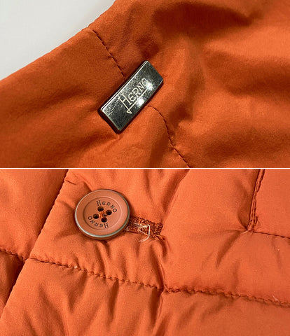 Herno ความงามผลิตภัณฑ์ตำนานลง Gilet สีส้มลงเสื้อกั๊กผู้ชายคือขนาดของเอ็ HERNO