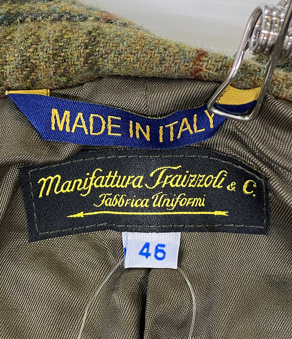 美品 フライツォーリ テーラードジャケット ウール3B      メンズ SIZE M  MANIFATTURA FRAIZZOLI