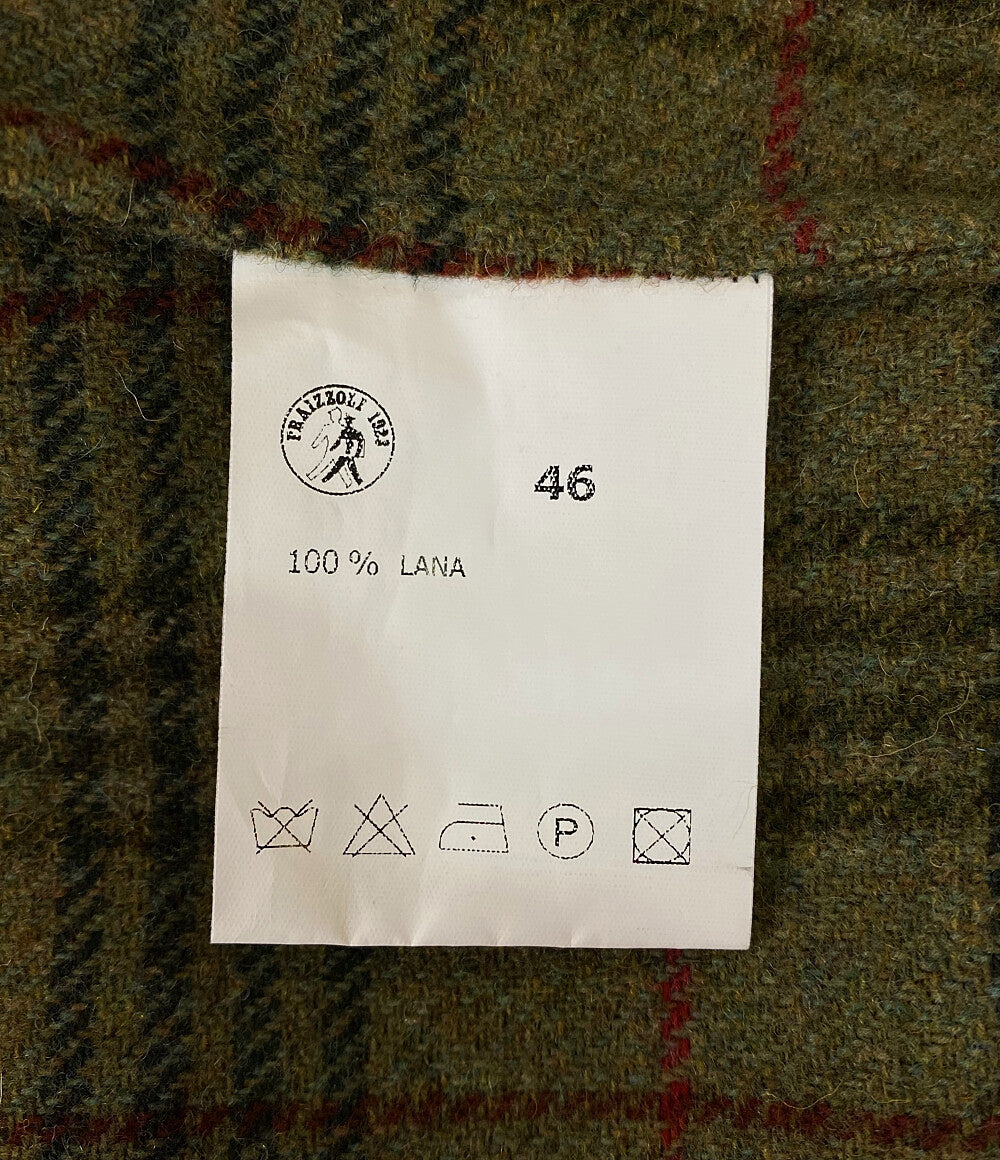 美品 フライツォーリ テーラードジャケット ウール3B      メンズ SIZE M  MANIFATTURA FRAIZZOLI