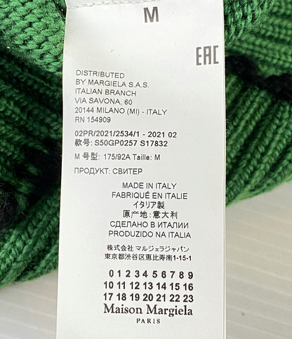 Maison Margiela メゾンマルジェラ ニット Cropped Sweater 21aw メンズ SIZE M