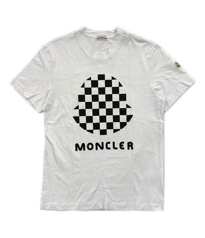 モンクレール  半袖Ｔシャツ センターロゴカットソー 22ss     メンズ SIZE L  MONCLER