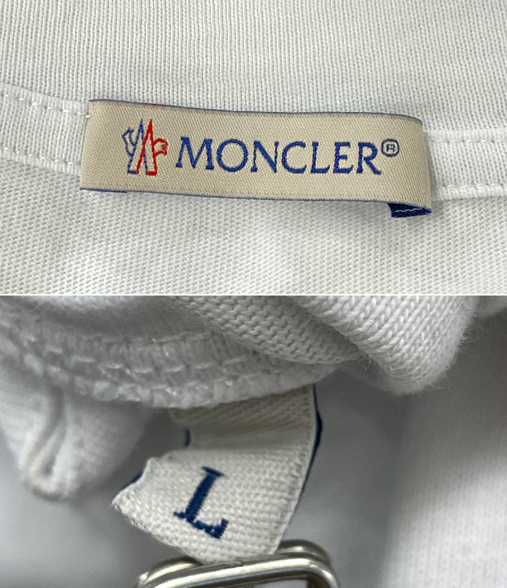 モンクレール  半袖Ｔシャツ センターロゴカットソー 22ss     メンズ SIZE L  MONCLER