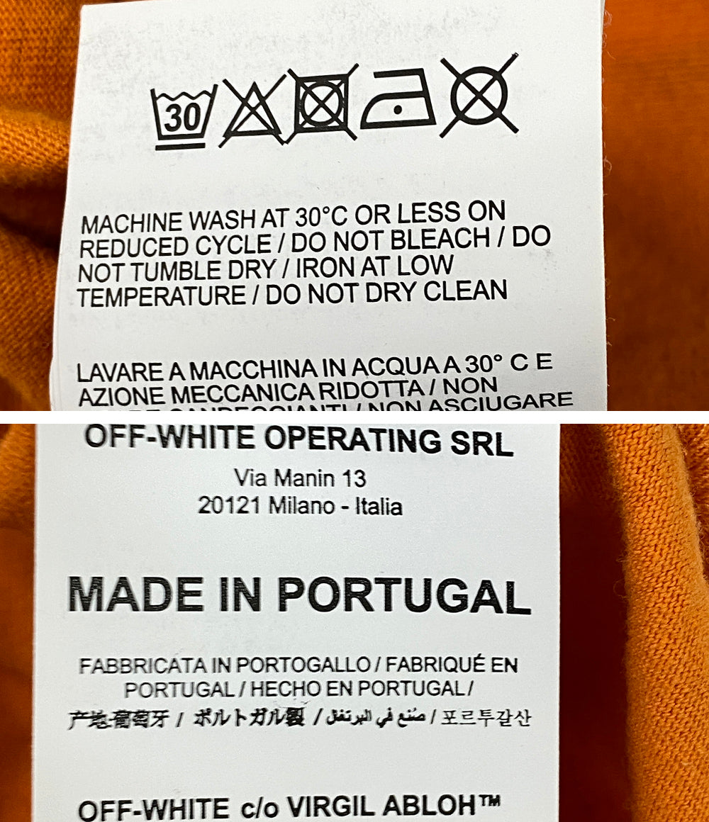 OFF-WHITE 半袖Ｔシャツ Cartoon SS Slim Tee メンズ SIZE M オフホワイト