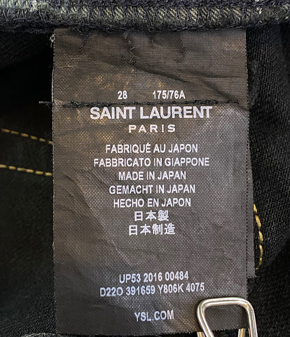 サンローラン  デニムパンツ Destroy jeans 17ss    391659 レディース SIZE 28  Saint Laurent