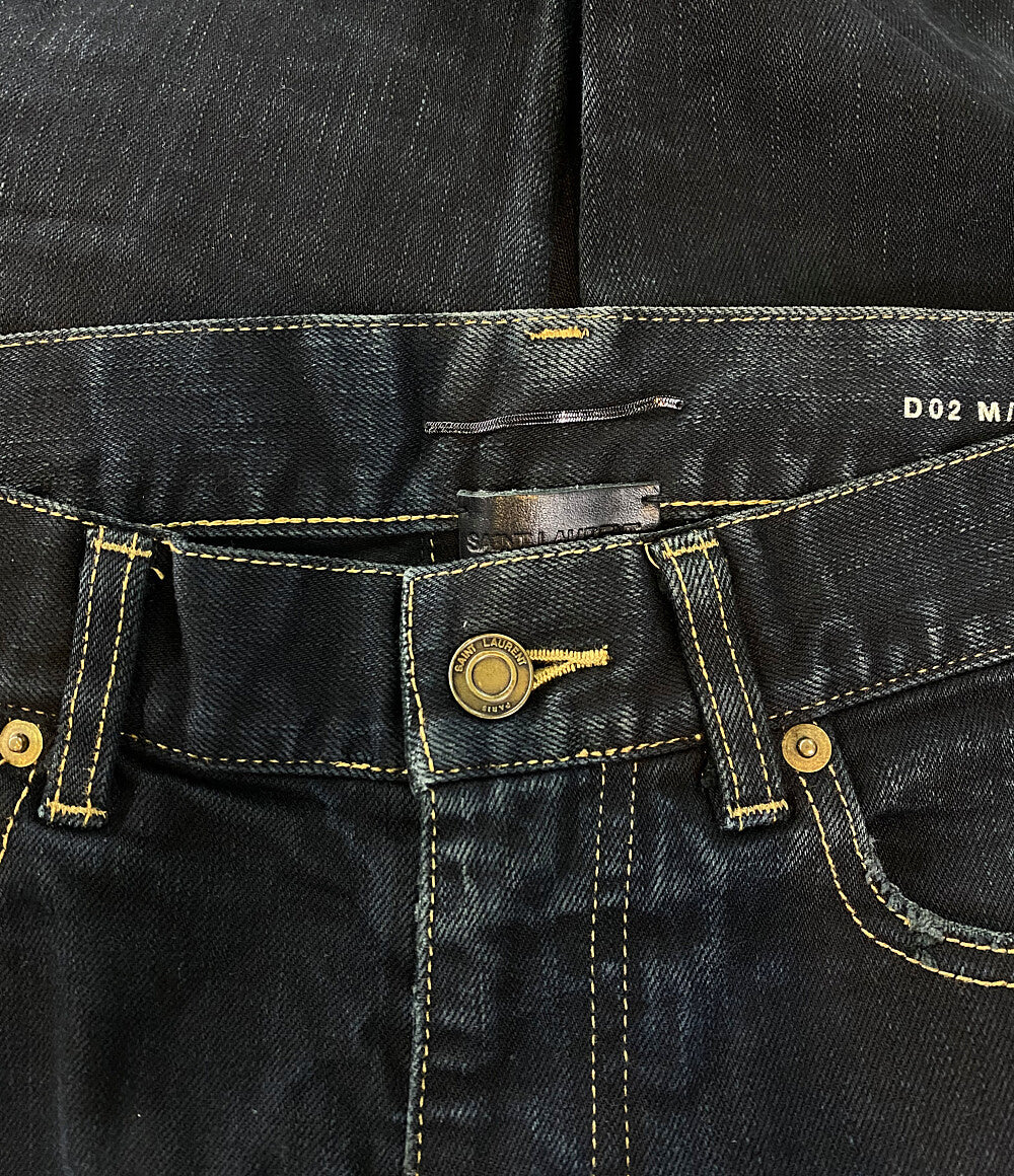 サンローラン  デニムパンツ Destroy jeans 17ss    391659 レディース SIZE 28  Saint Laurent