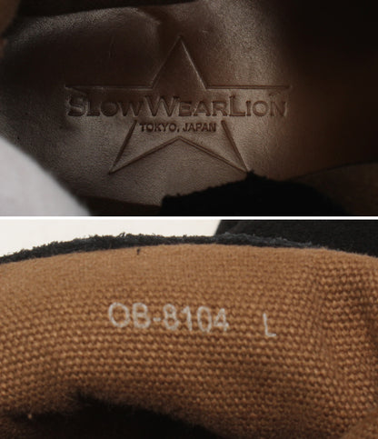 スローウェアライオン ショートぺコスブーツ メンズ SIZE L SLOWWEARLION