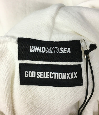 美品 ウィンダシー ゴッドセレクショントリプルエックス ロゴパーカー      メンズ SIZE M  WIND AND SEA×GOD SELECTION XXX