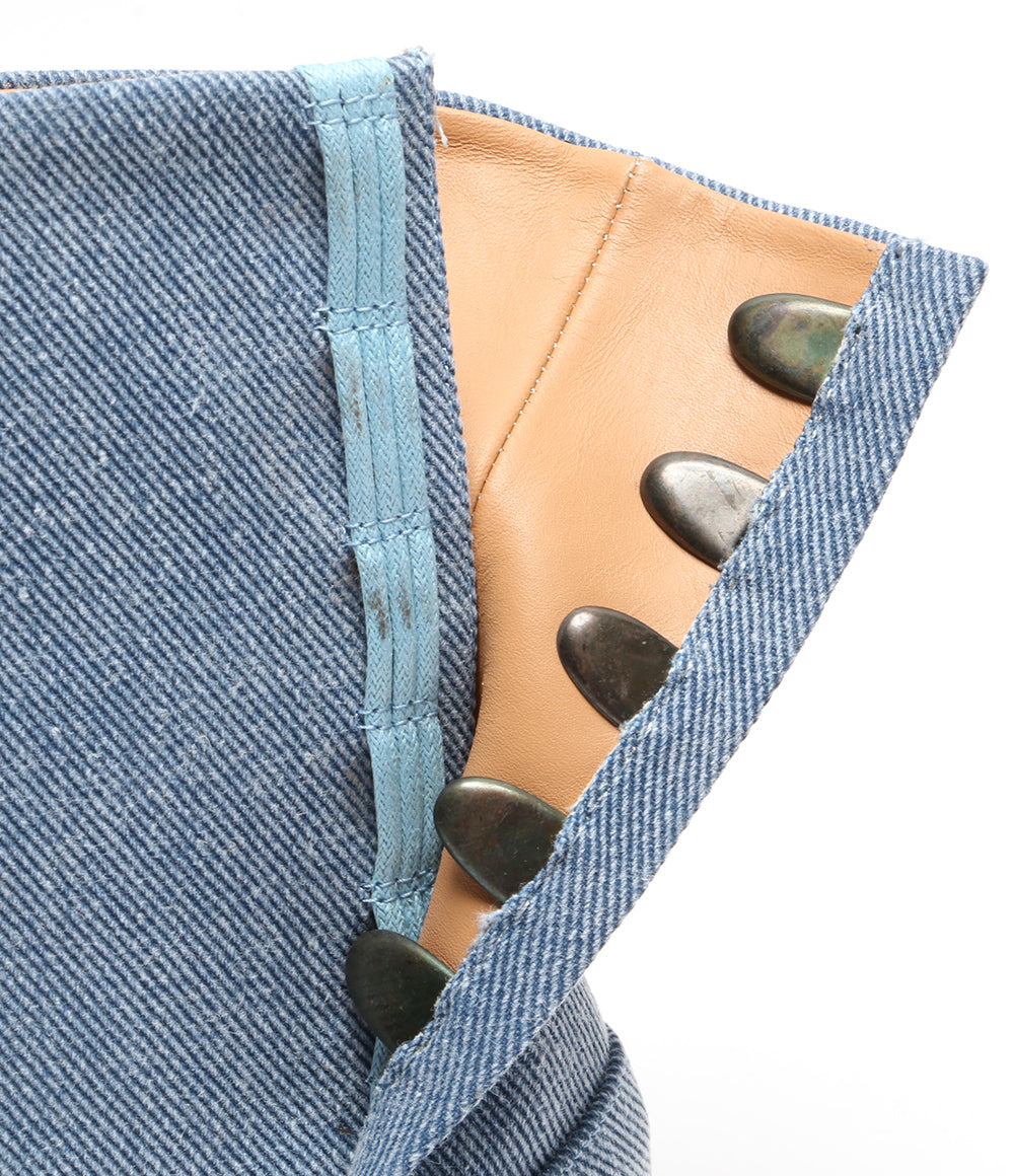 Maison Margiela　 4ステッチ　ポインテッドトゥ デニム Maison Margiela 22 メゾンマルジェラ 4ステッチ ポインテッドデニム