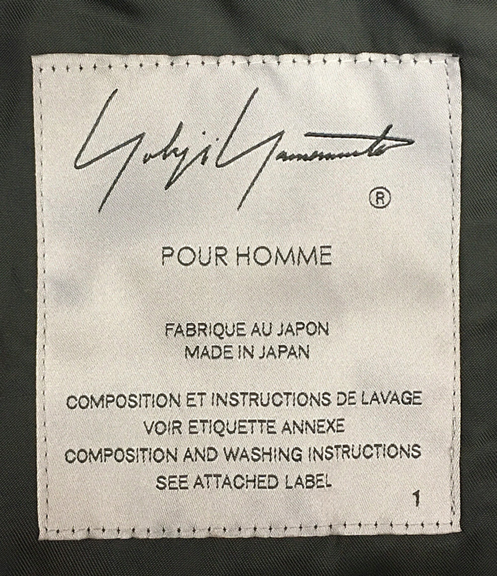 ヨウジヤマモトプールオム 美品 コート コーディロイ左前二重ドレス      メンズ SIZE 1  YOHJI YAMAMOTO POUR HOMME