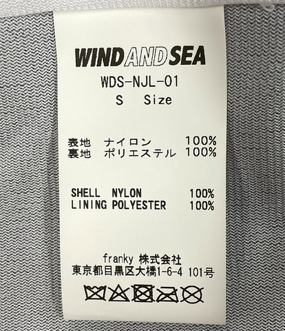 美品 ウィンダシー ブルゾン ロゴコーチジャケット     WDS-NJL-01 メンズ SIZE S  WIND AND SEA×NAIJEL GRAPH