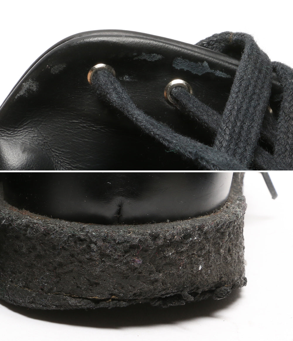 Jil sander スニーカー BLACK LACE-UP PLATFORM BOOTS メンズ SIZE 40 ジルサンダー