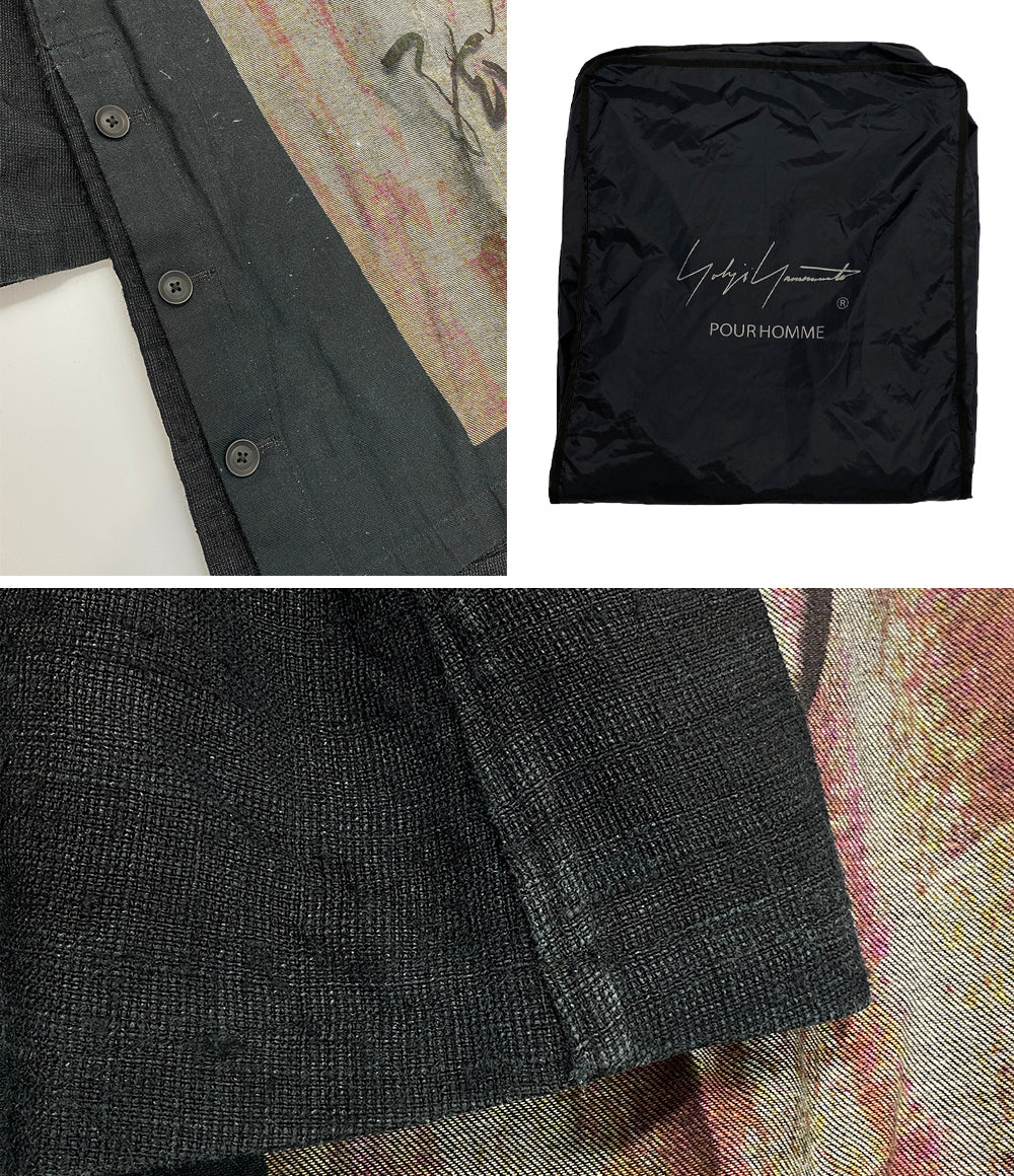 ヨウジヤマモトプールオム  ジャケット N-DENIM P ＋ SEPERATE FABRIC JKT 23ss     メンズ SIZE 4  Yohji Yamamoto POUR HOMME