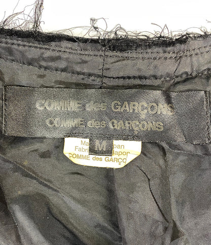 コムデギャルソン コムデギャルソン  ノーカラージャケット 裏地フリル     RK-J011 レディース SIZE M  COMME des GARCONS COMME des GARCONS