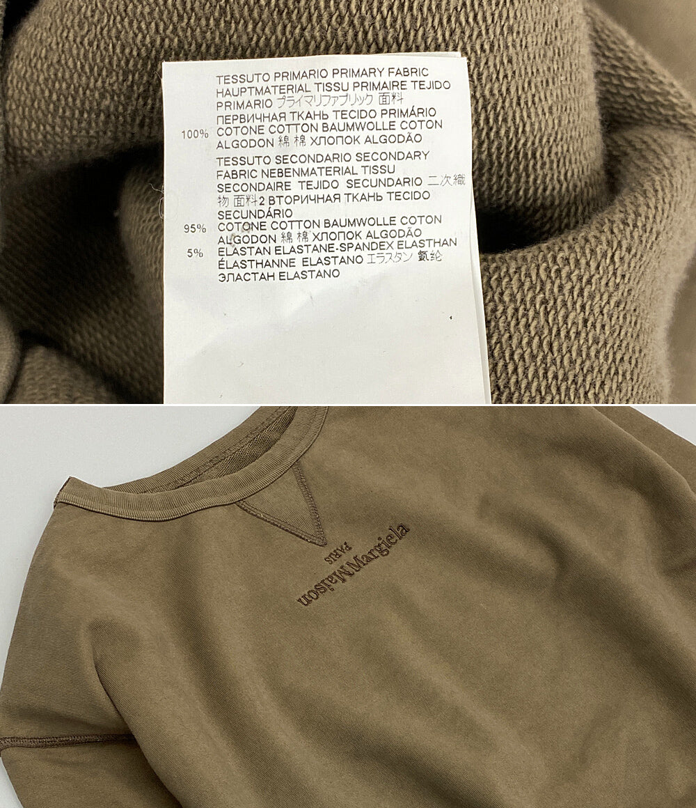 マルタンマルジェラ  スウェット SWEAT SHIRT MILITALY OLIVE      レディース SIZE S  MARTIN MARGIELA 1 10