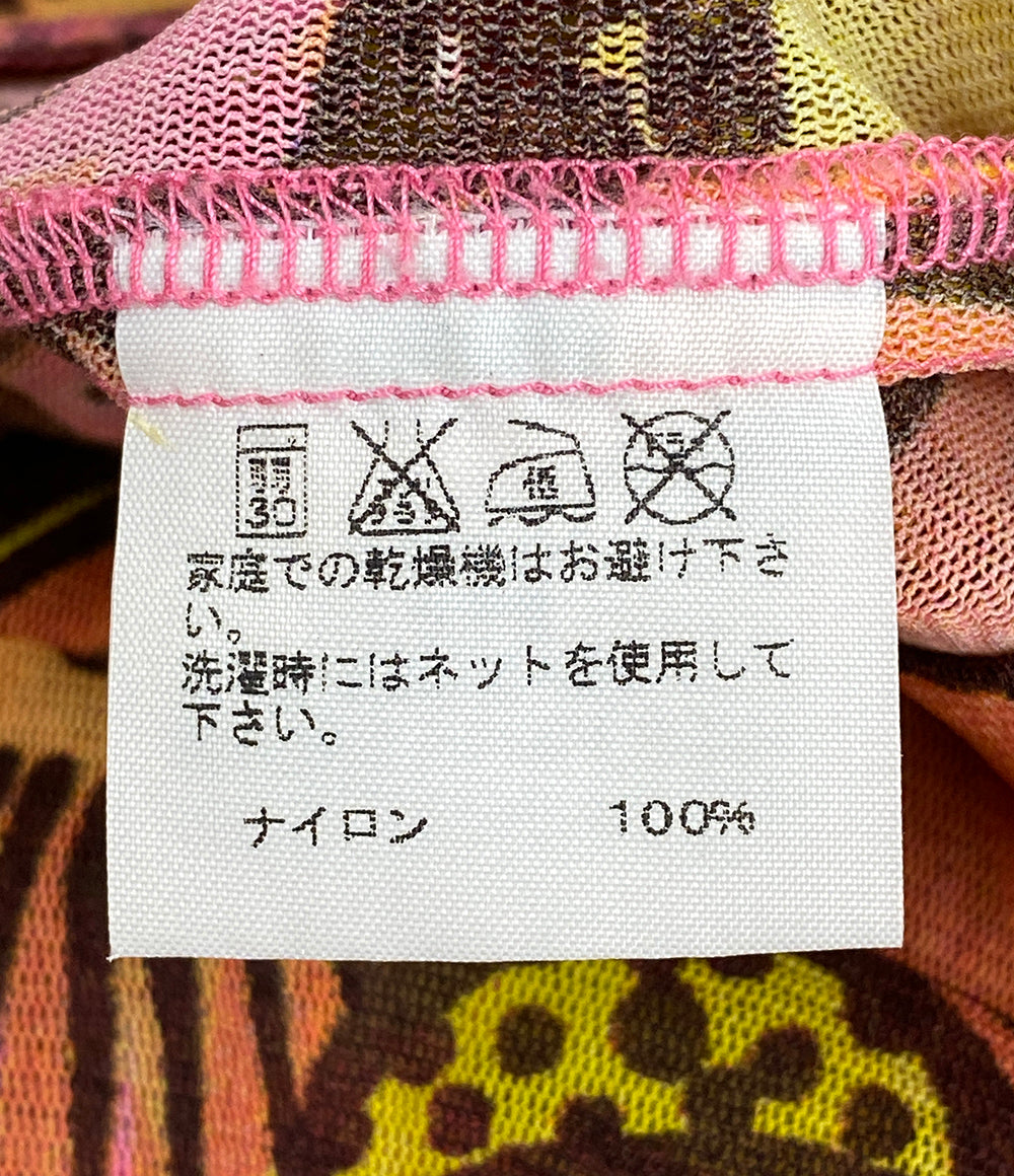 プリーツプリーズ 美品 パーカー 漫画ふきだし総柄 07ss     レディース SIZE 3  PLEATS PLEASE ISSEY MIYAKE