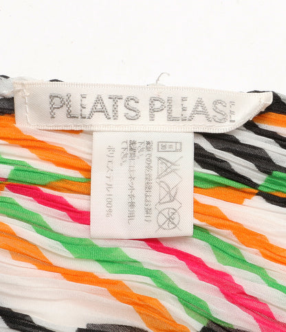 PLEATS PLEASE 総柄スカーフ ストール PP26-AD221 レディース プリーツプリーズ