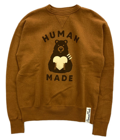 ヒューマンメード  スウェット BEAR HEART CREW NECK      メンズ SIZE XL  HUMAN MADE