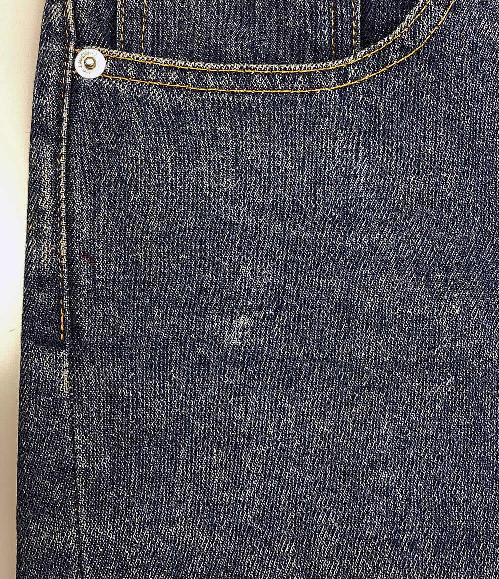 ジョンローレンスサリバン  パンツ DENIM x VERGAN LETHER BI-COLOR PANTS 23ss    JLSW-38 レディース SIZE M  JOHN LAWRENCE SULLIVAN