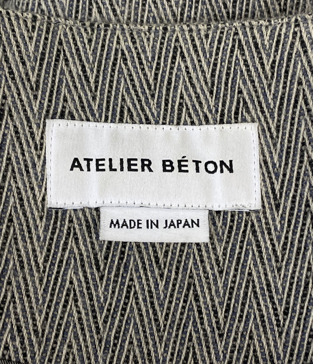 ジップアップジャケット      メンズ SIZE 4  ATELIER BETON