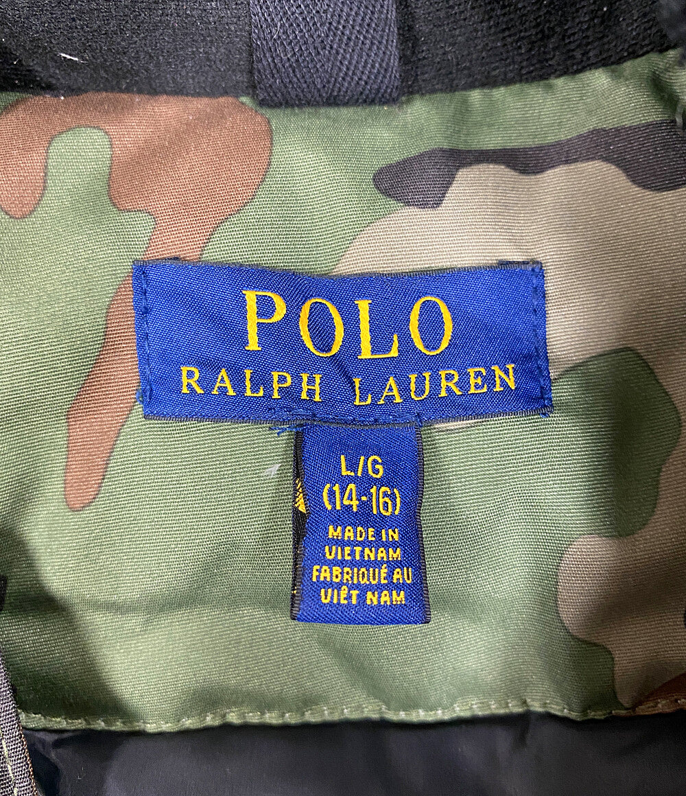 ポロ・ラルフローレン  ファーダウンジャケット カモ柄      レディース SIZE L  POLO RALPH LAUREN