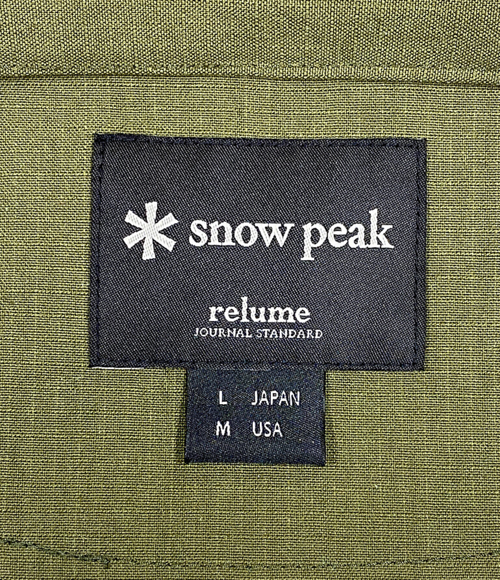 ジャーナルスタンダードレリューム スノーピーク コート      メンズ SIZE L  SNOW PEAK×JOURNAL STANDARD relume