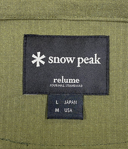 ジャーナルスタンダードレリューム スノーピーク コート      メンズ SIZE L  SNOW PEAK×JOURNAL STANDARD relume