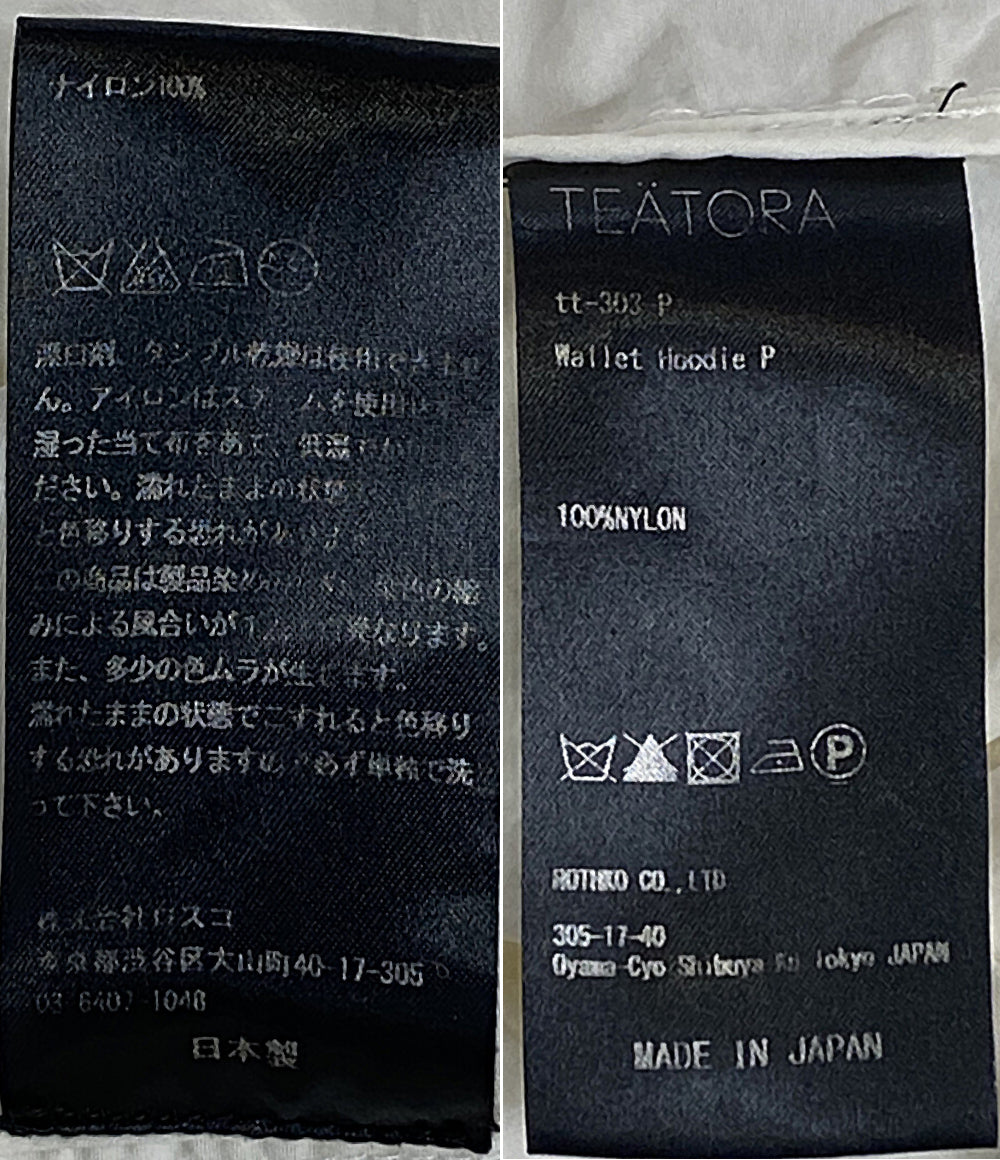 TEATORA パーカー テアトラ コート wallet coat メンズ SIZE 48
