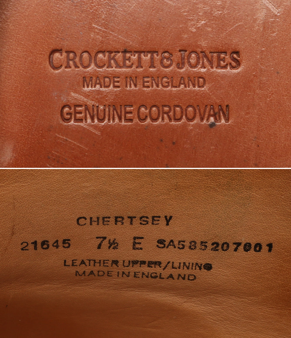 クロケットアンドジョーンズ  ブーツ CHERTSEY コードバン        メンズ SIZE 7 1/2  CROCKETT ＆ JONES