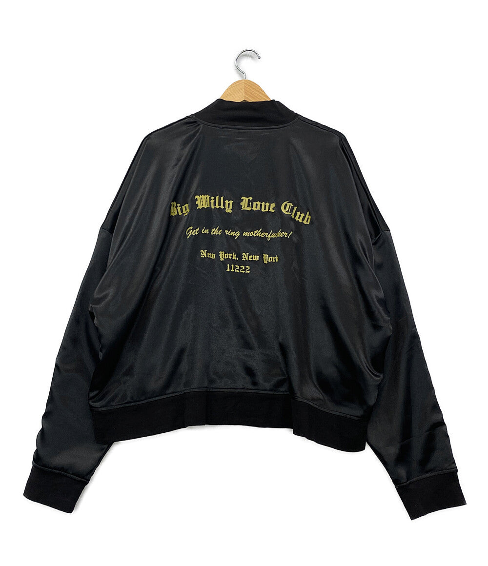 ウィリーチャバリア ブルゾン SATIN TRACK JACKET      メンズ SIZE M  WILLY CHAVARRIA