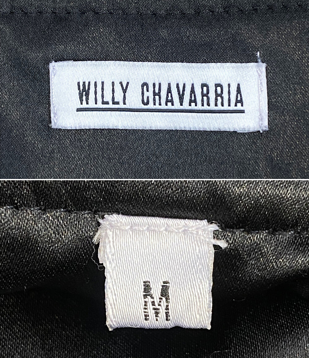 ウィリーチャバリア ブルゾン SATIN TRACK JACKET      メンズ SIZE M  WILLY CHAVARRIA