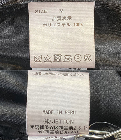 WILLY CHAVARRIA ウィリーチャバリア ブルゾン SATIN TRACK JACKET メンズ SIZE M