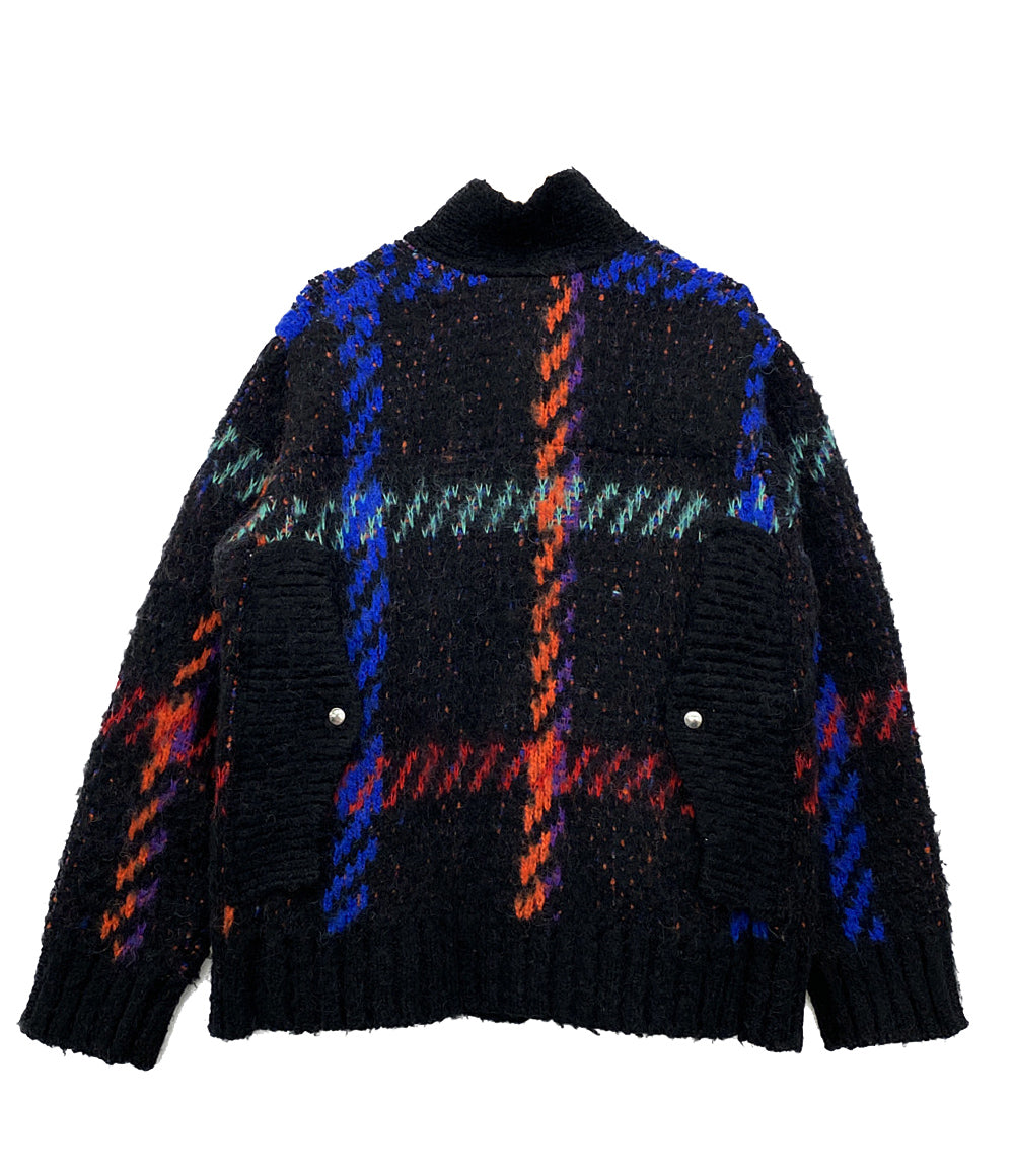 サカイ  ブルゾン Jacquard Knit Blouson 23aw     メンズ SIZE 2  sacai