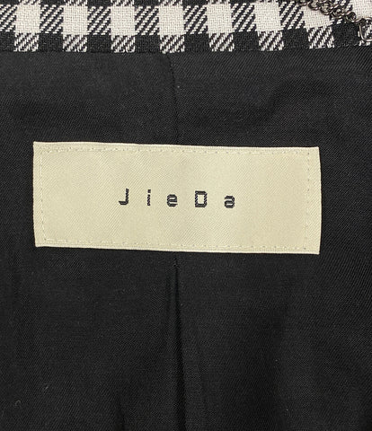 ジエダ  テーラードジャケット チェック ホワイト ブラック      メンズ SIZE 2  JieDa